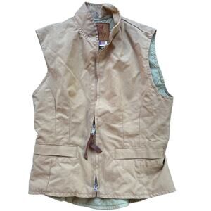 Vintage Schaefer Outfitter Utility Vest Small Western Ranchwear USA Made